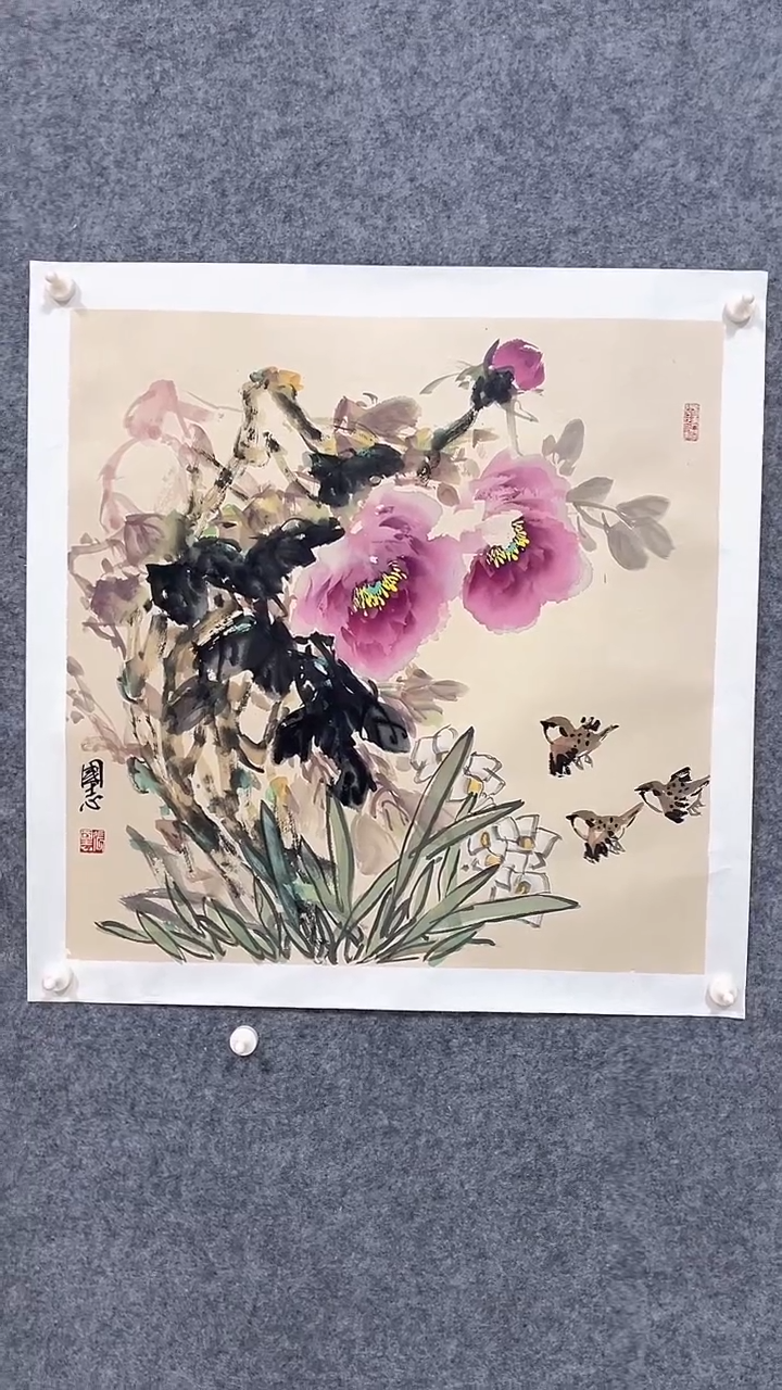 【闪购商品】国画绘画作品-4平尺
