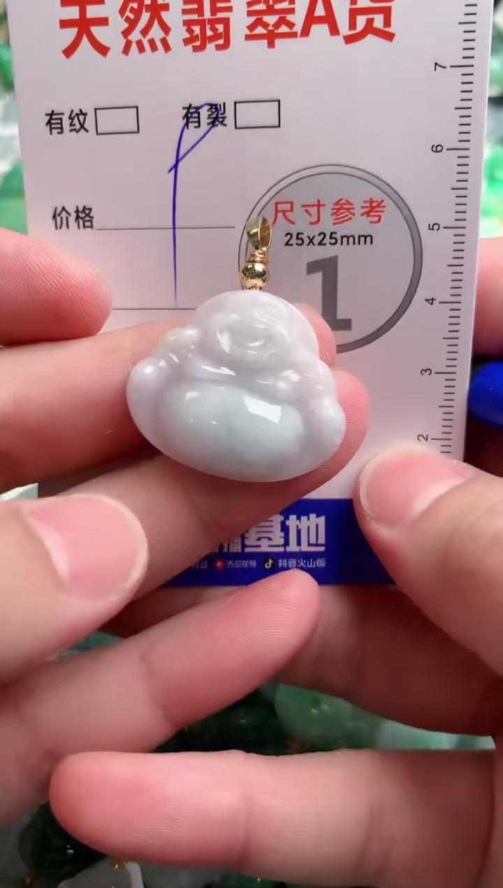 翡翠未镶嵌颈饰13005164