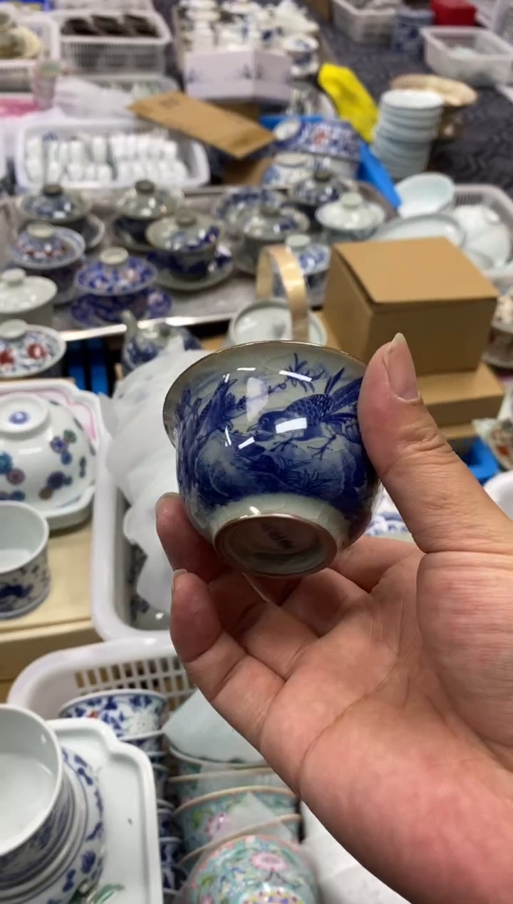 陶瓷景德陶瓷茶具容量约80