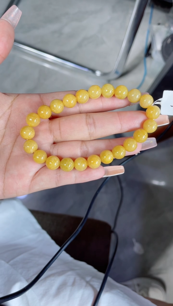 定制翡翠未镶嵌珠串