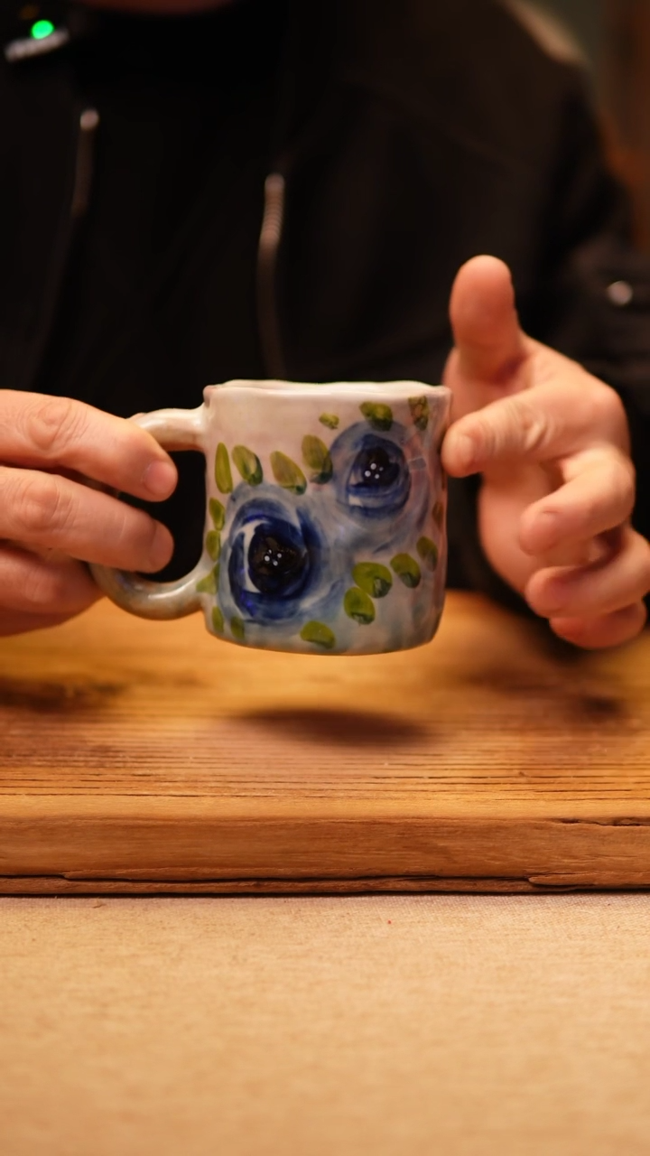 【闪购商品】@@陶园瓷舍@@纯手工手绘@高温釉下彩