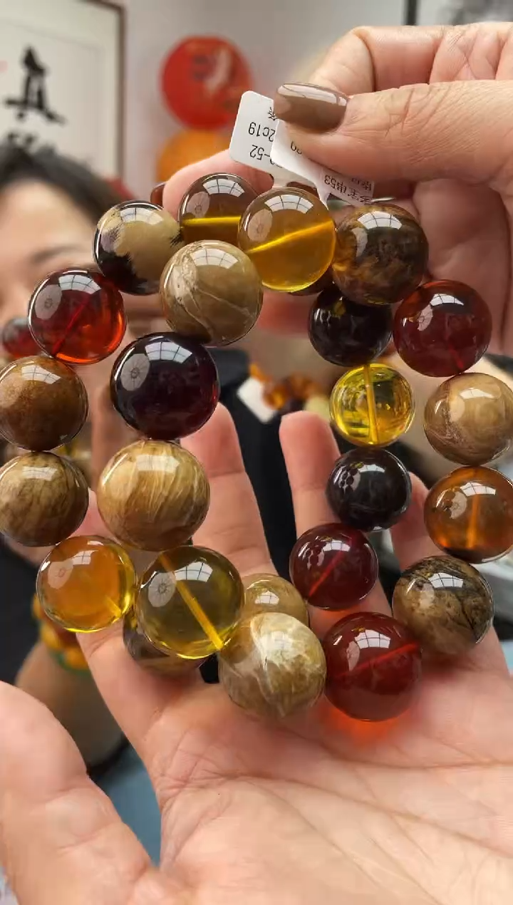 【闪购商品】琥珀珠宝奇石未镶嵌503 20多样性发一