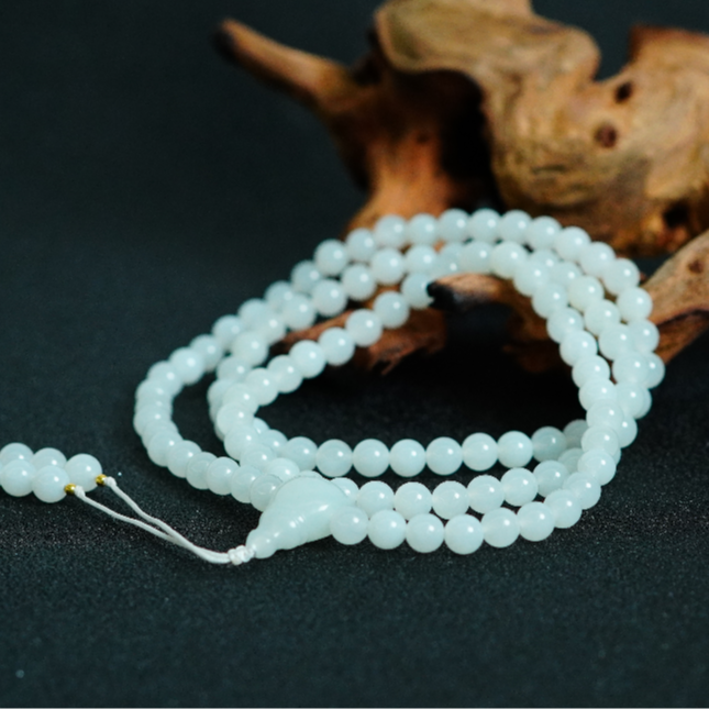 和田玉白玉项链5.5+ D111903