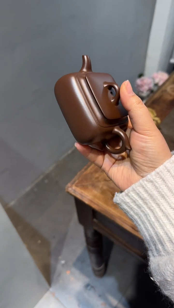 茶壶紫砂M*长四方 紫砂壶