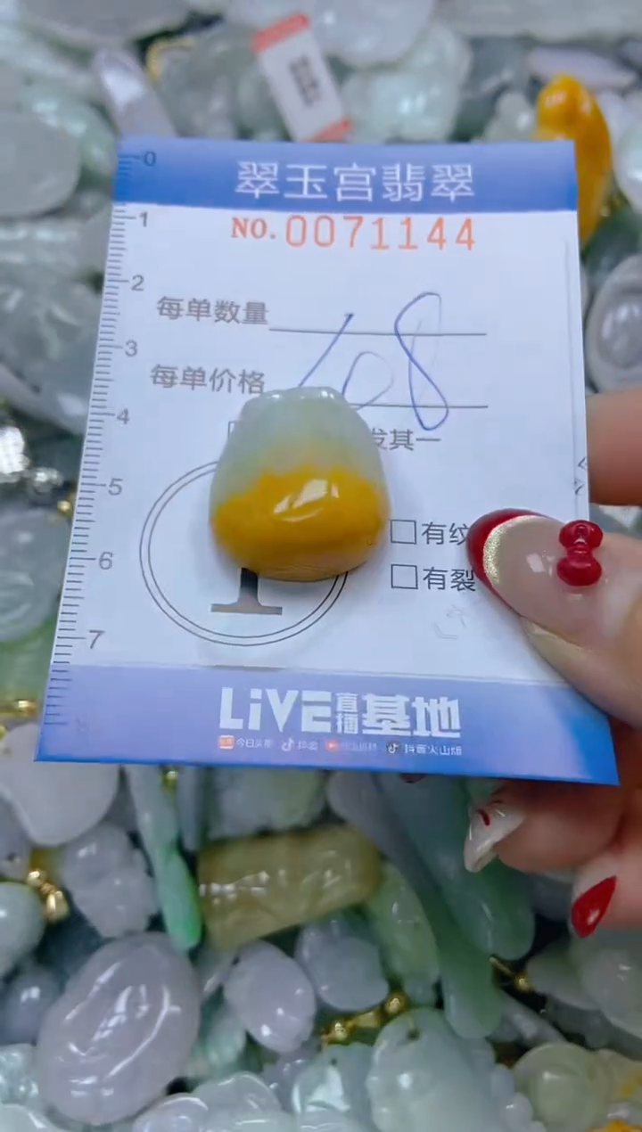 【闪购商品】翡翠颈饰未镶嵌闪购0071144