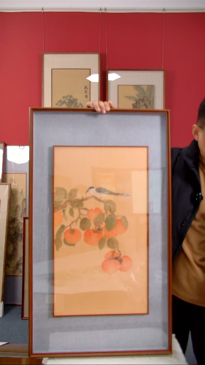 【闪购商品】国画曹桂英《事事如意》装裱93*54