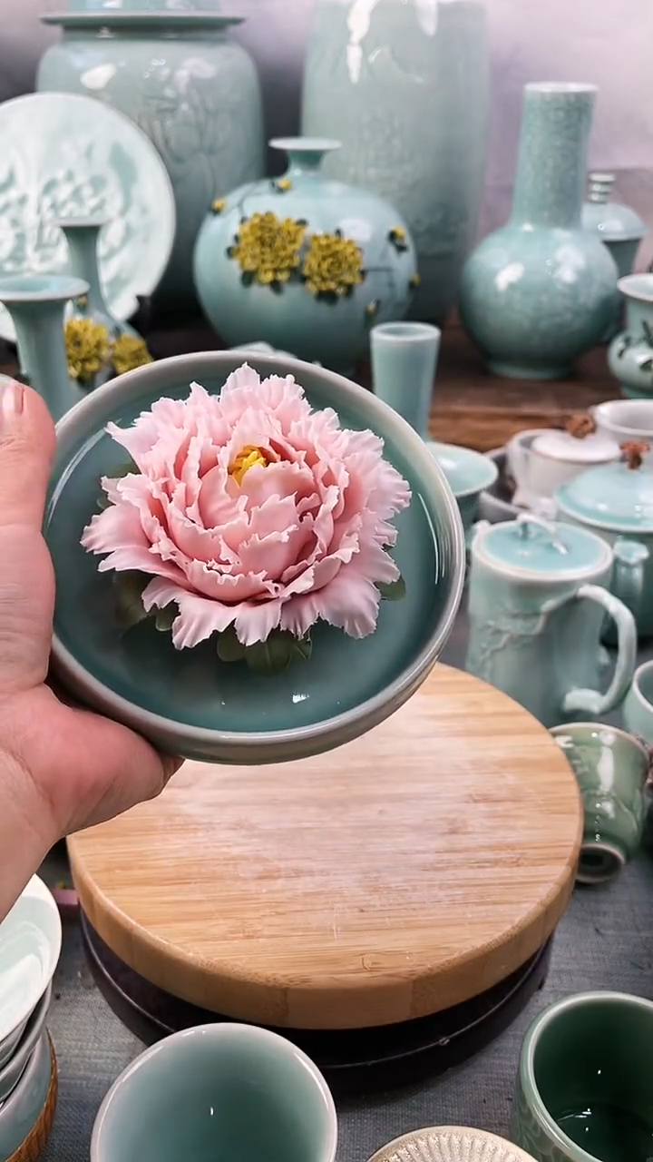 【闪购商品】全手福利款 慧仙青瓷 瓷器11