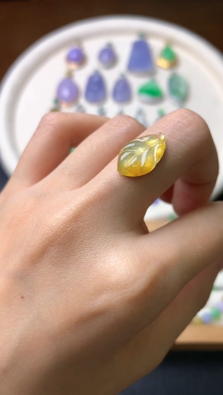 【闪购商品】定制翡翠未镶嵌裸石（镶嵌定制）