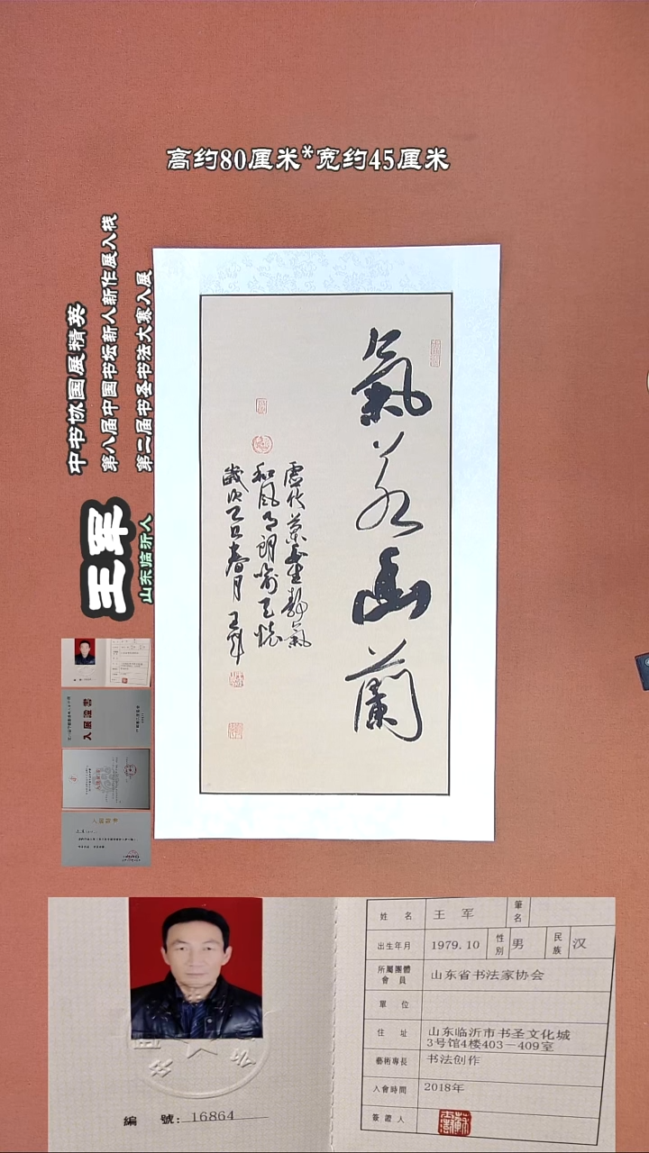 【闪购商品】书法149王军书法作品