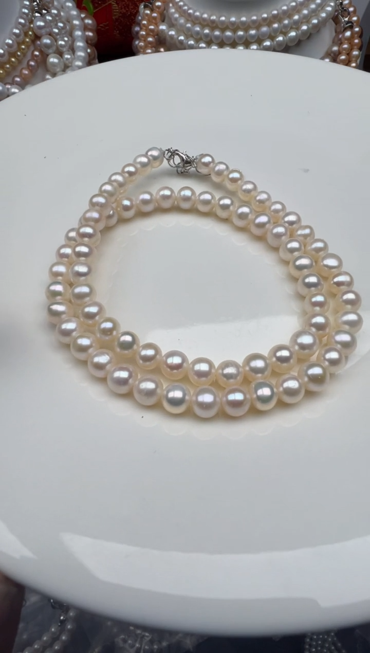 淡水珍珠未镶嵌颈饰1