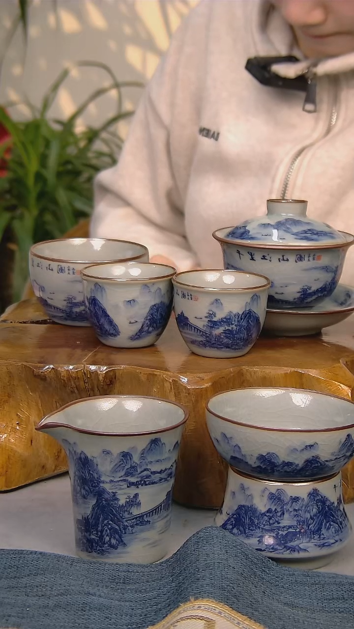 【闪购商品】简装家用款6件套 陶瓷家用茶具系列