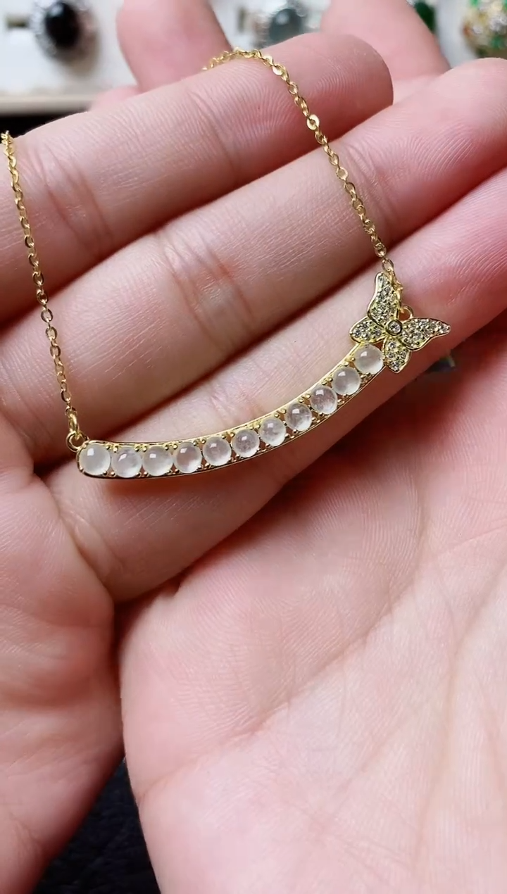 【闪购商品】翡翠戒指银S925镶嵌1111