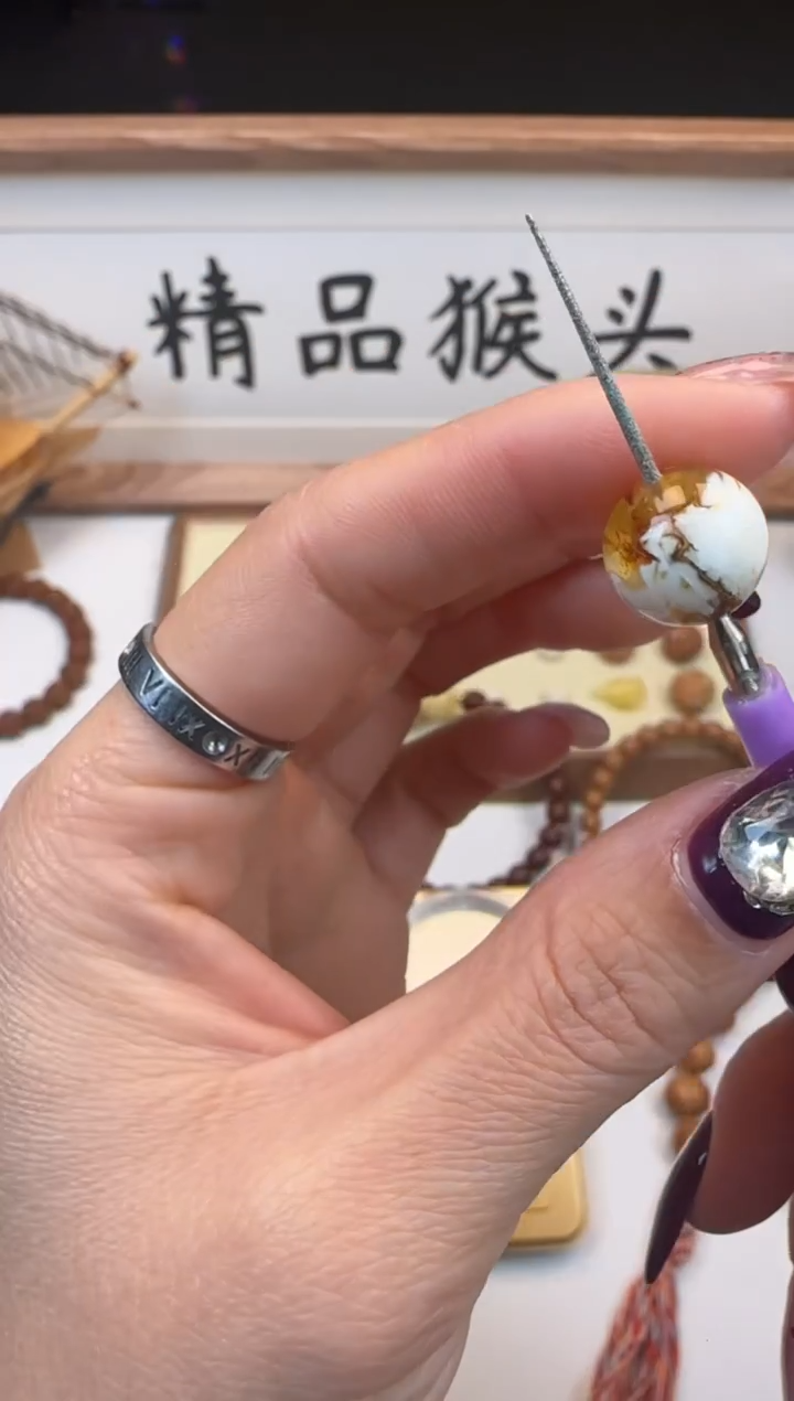 手串桃核商****厅配饰蜡