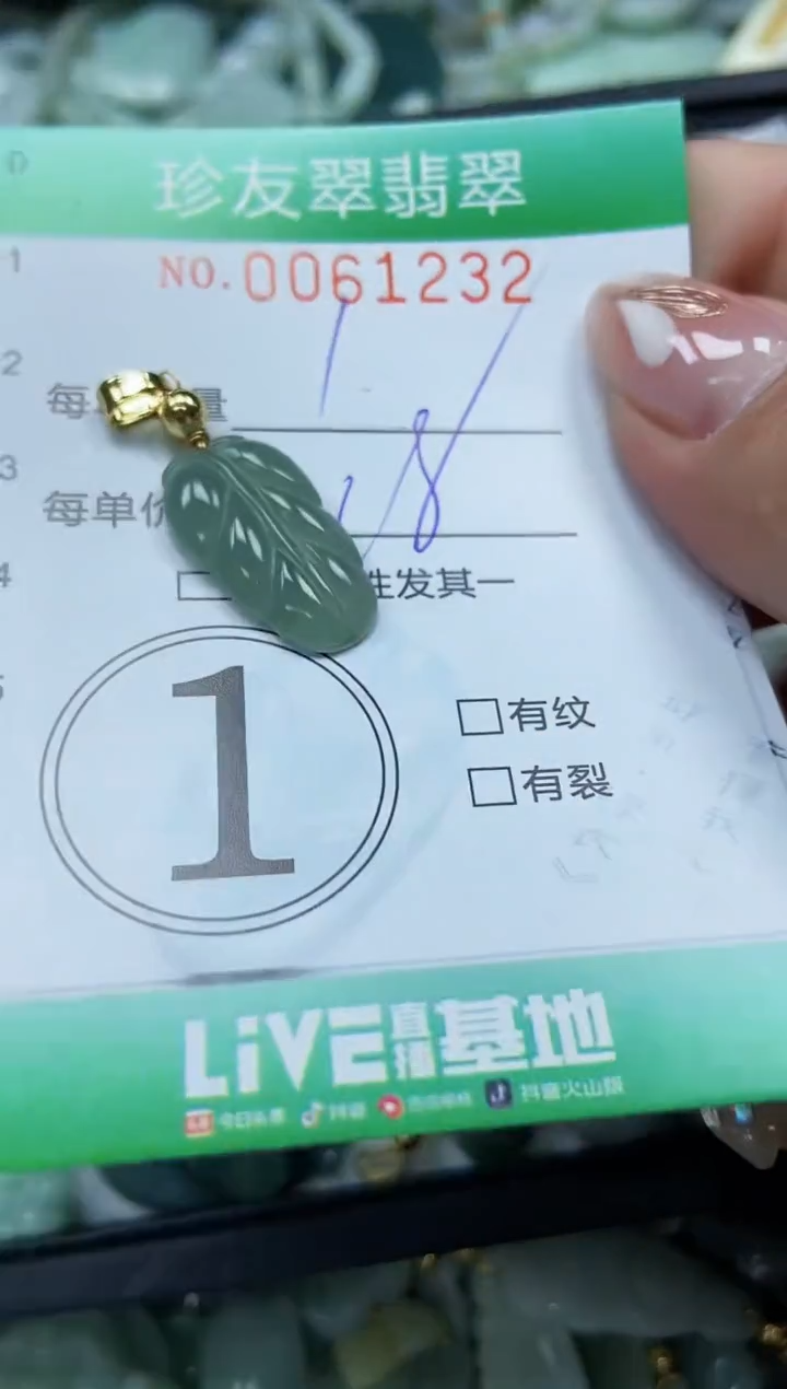 【闪购商品】翡翠颈饰未镶嵌闪购0061232