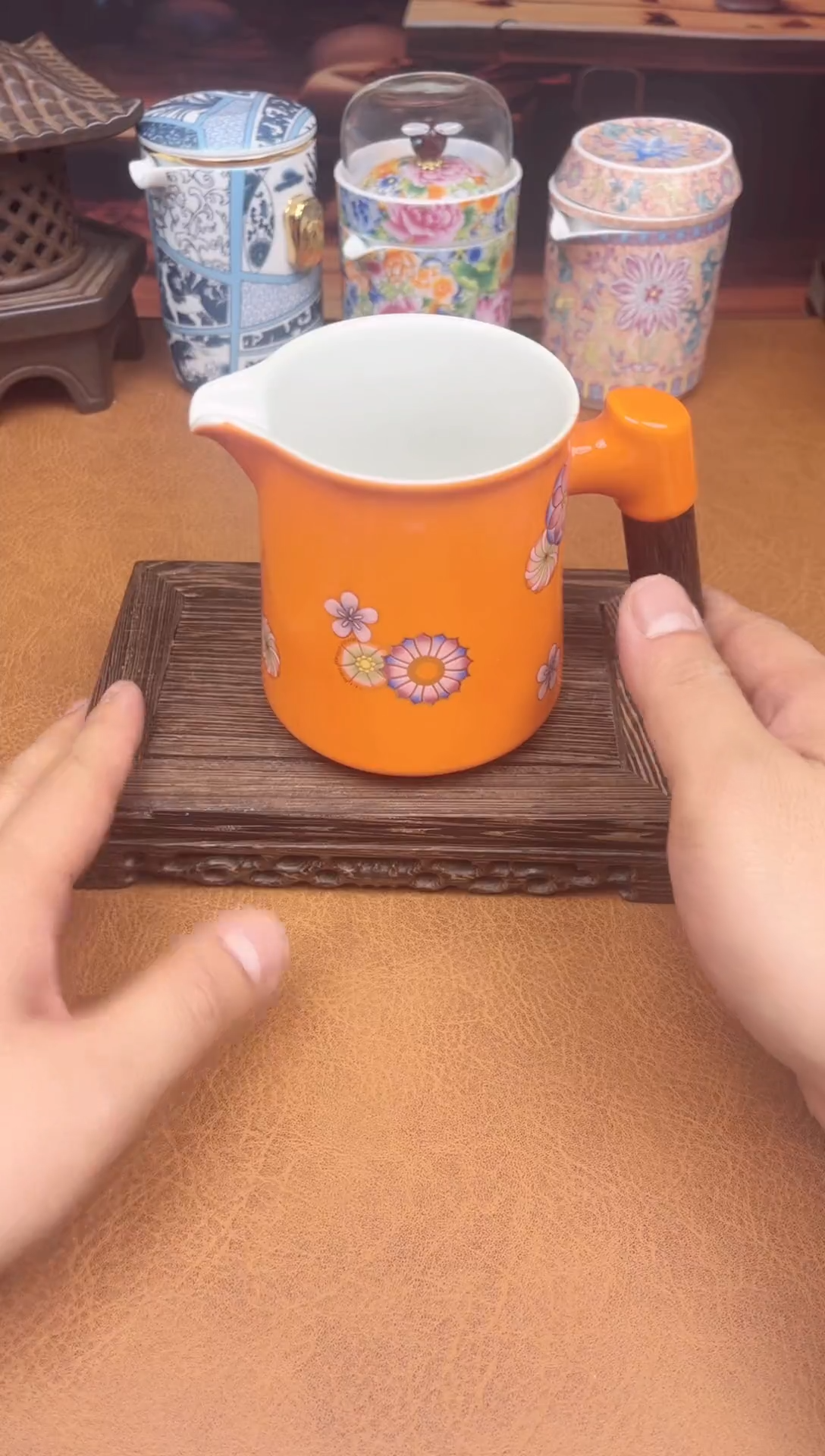 【闪购商品】陶瓷茶具摆件茶叶罐