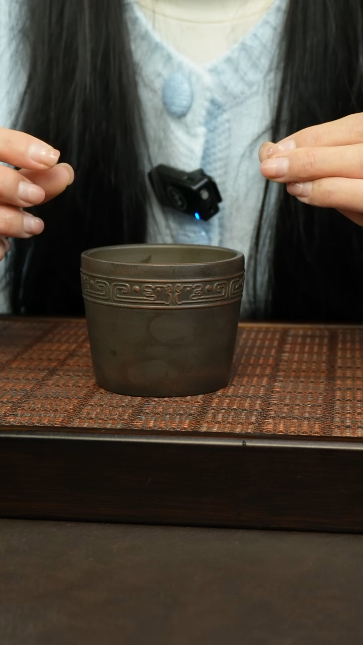 【闪购商品】坭兴陶纯手工五谷丰登主人杯150cc