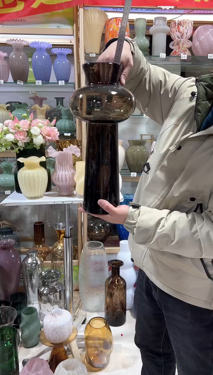 【闪购商品】无铅玻璃深灰色小蛮腰