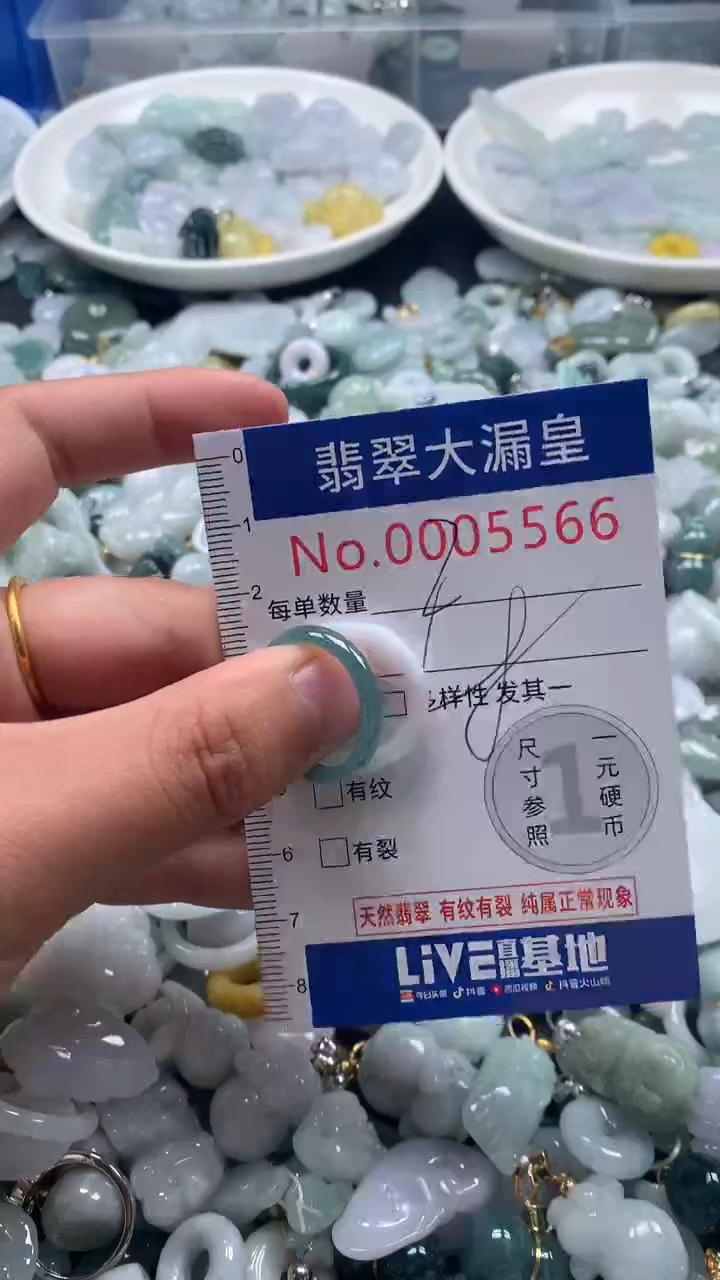 【闪购商品】翡翠吊坠(不含链)未镶嵌5566