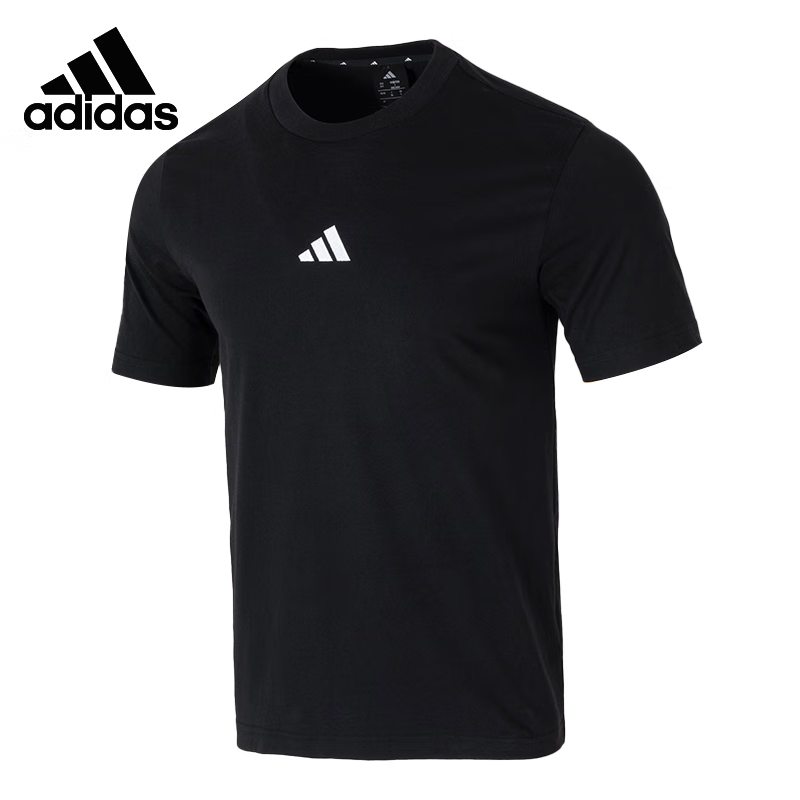 【滔搏联动】adidas阿迪达斯男子透气舒适圆步运动服半袖 JY8562