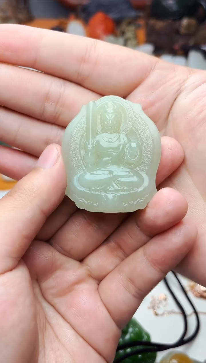 【闪购商品】和田玉颈饰未镶嵌观音01