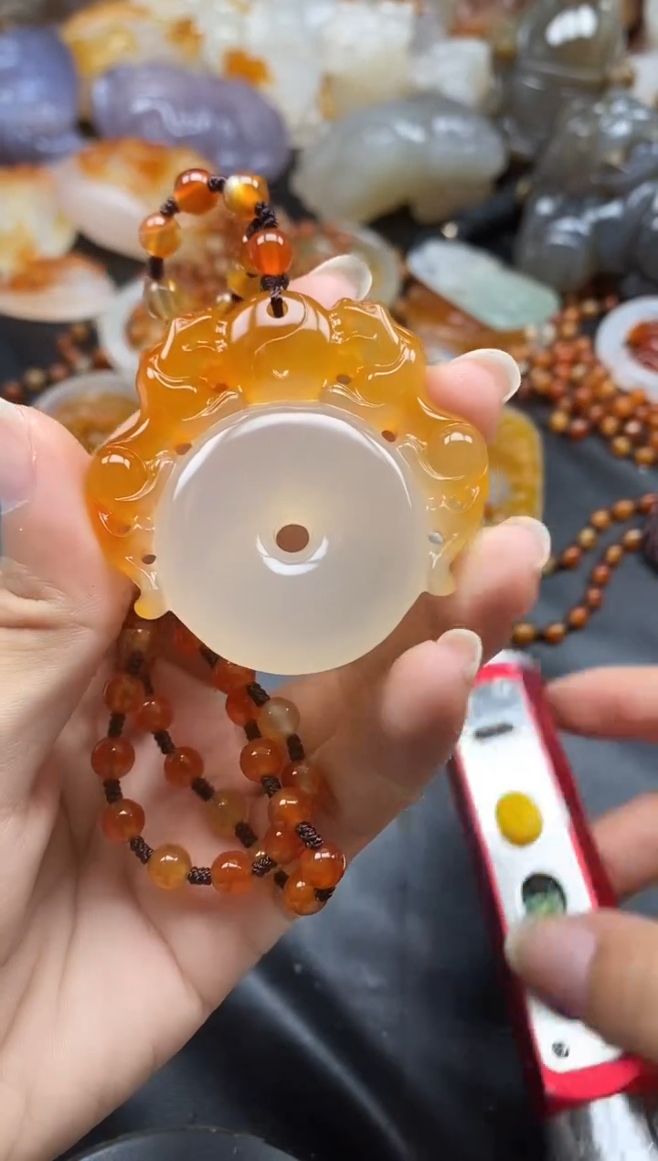 未镶嵌1玛瑙/玉髓烟**潇ll