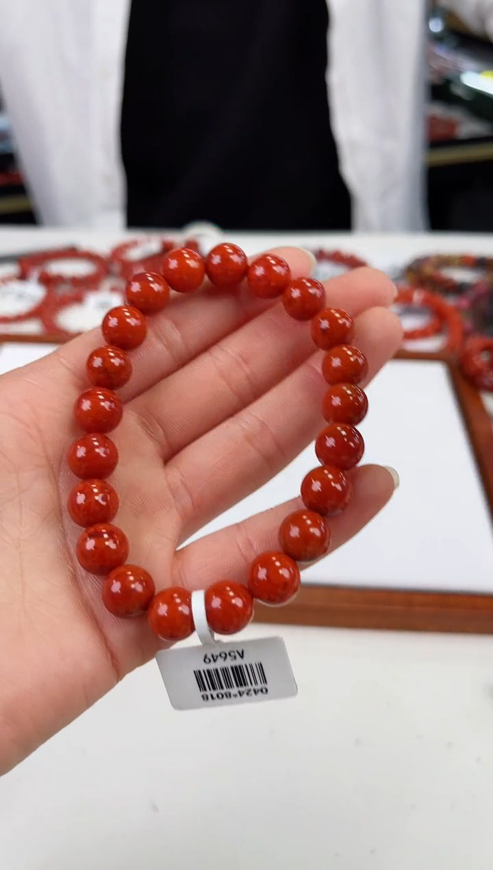 【闪购商品】南红玛瑙瓦西手串9+未镶嵌一个/条