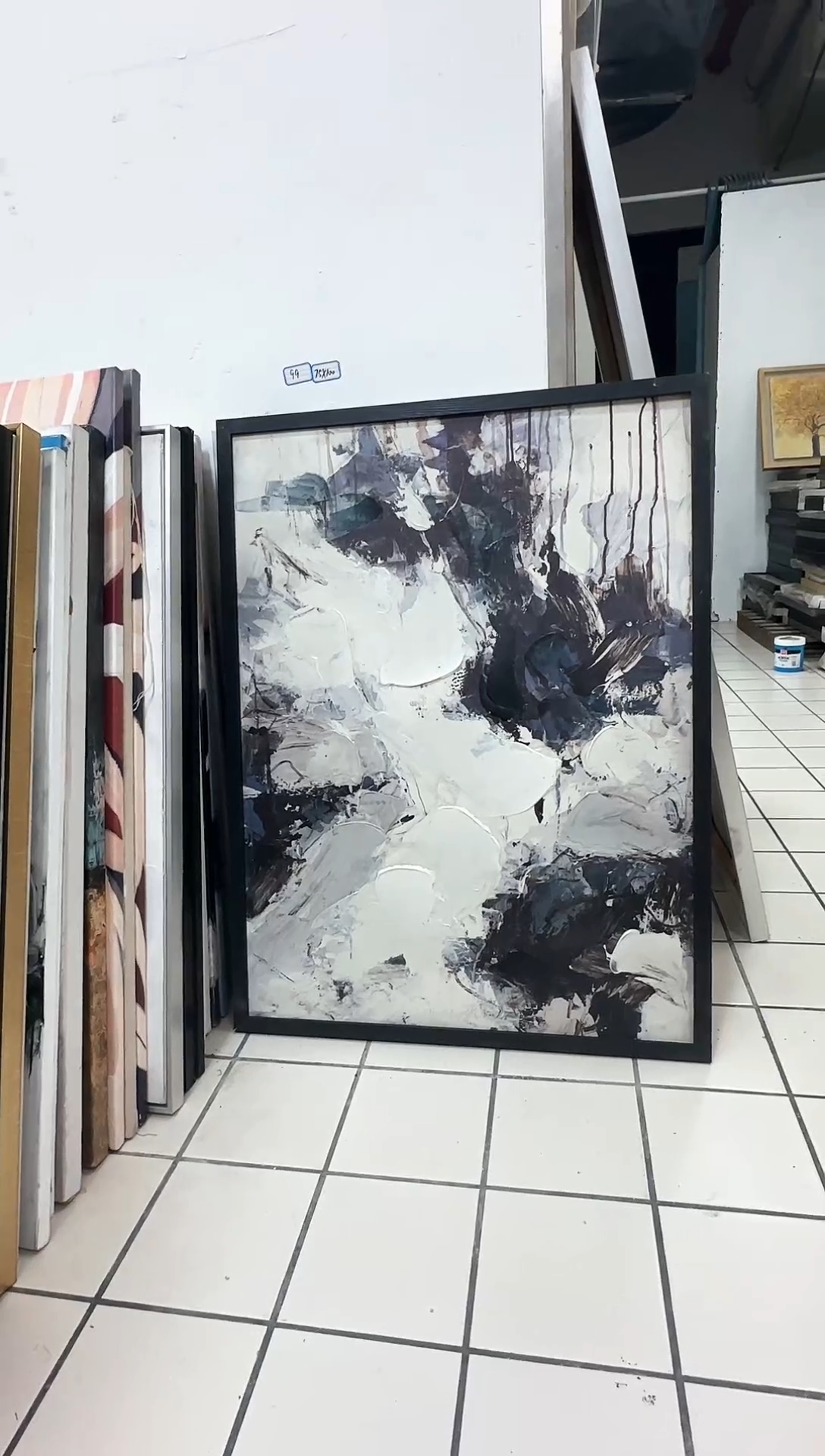 168现代艺术装饰画油画75cm*100cm