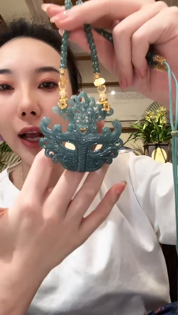 【闪购商品】翡翠颈饰未镶嵌国风