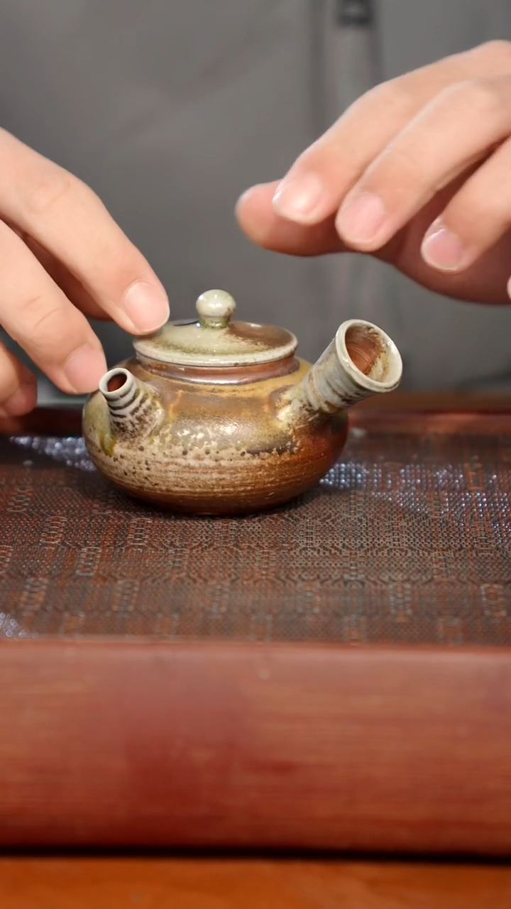 陶瓷奢瓷/瑞寅柴烧茶器（壶）345微瑕