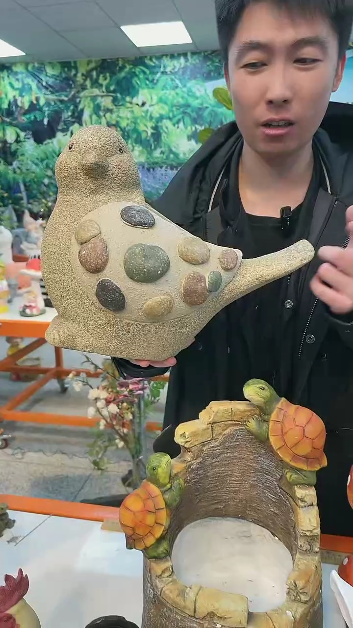 【闪购商品】无铅玻璃花园庭院摆件饰品&00&