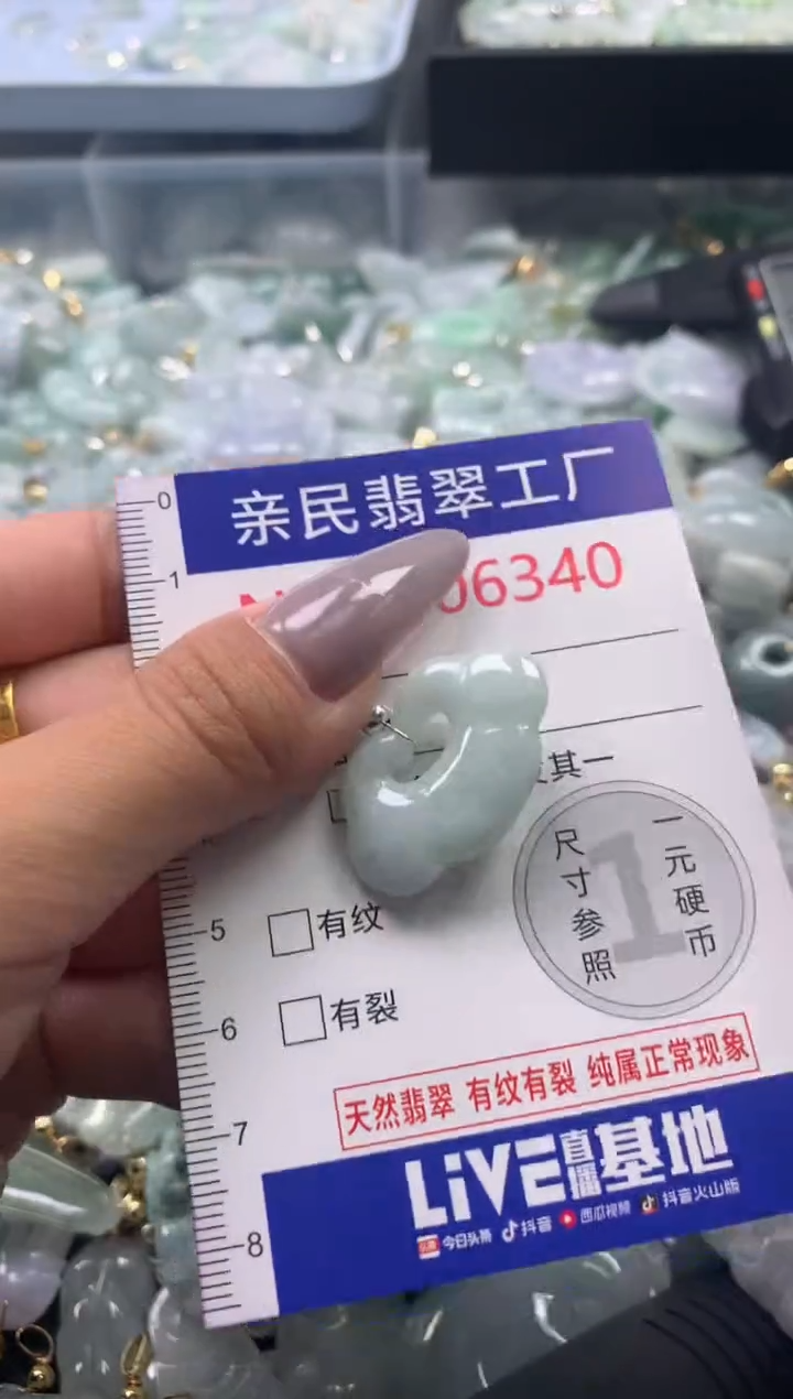 颈饰未镶嵌翡翠6340