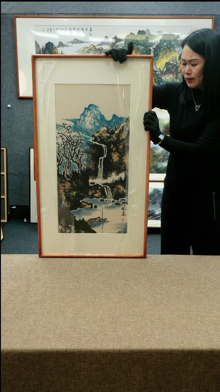 【闪购商品】国画52*92唐鹏高老师山水