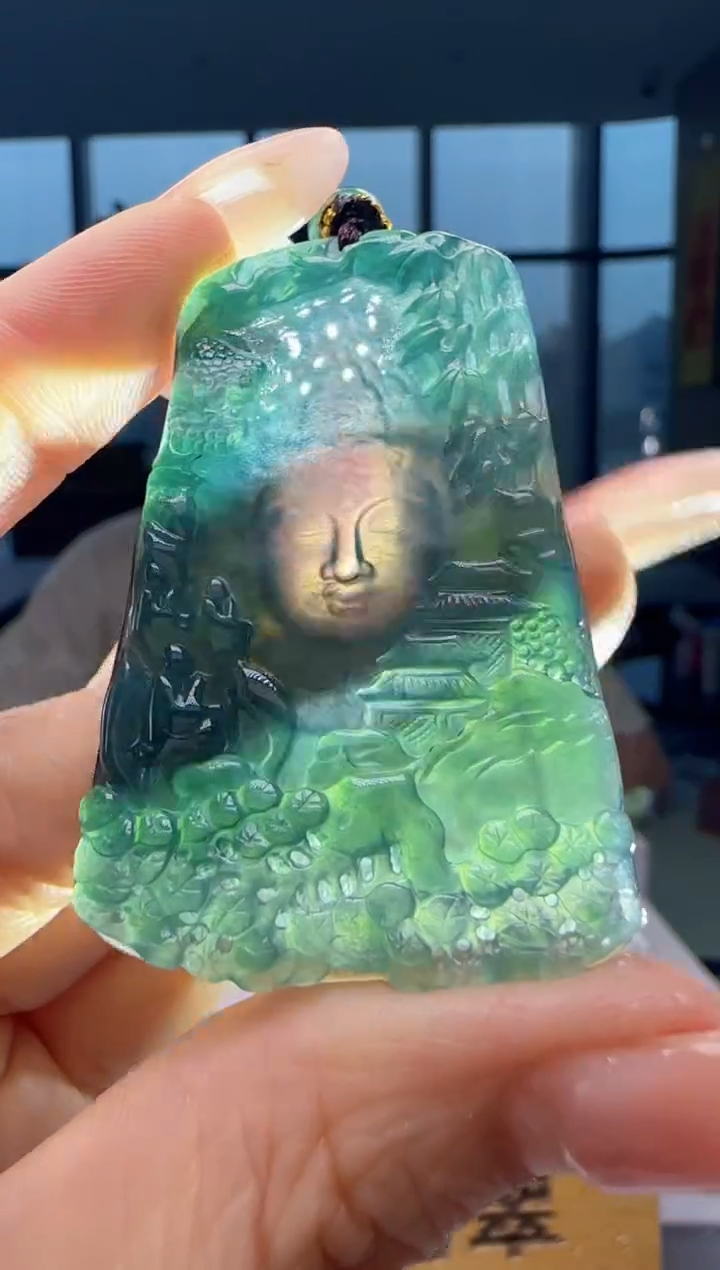 颈饰未镶嵌翡翠刀****神YJ@@