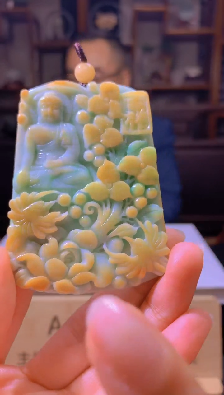 【闪购商品】定制翡翠未镶嵌L-@@YDWXJ212100