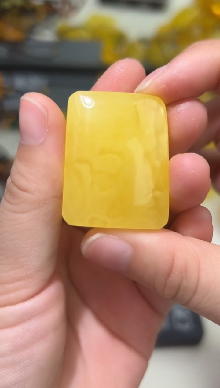 裸石琥珀未镶嵌琥珀蜜蜡吊坠