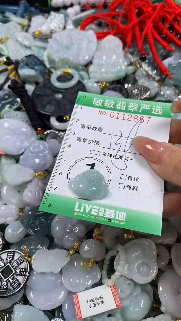 【闪购商品】翡翠颈饰未镶嵌闪购0112867