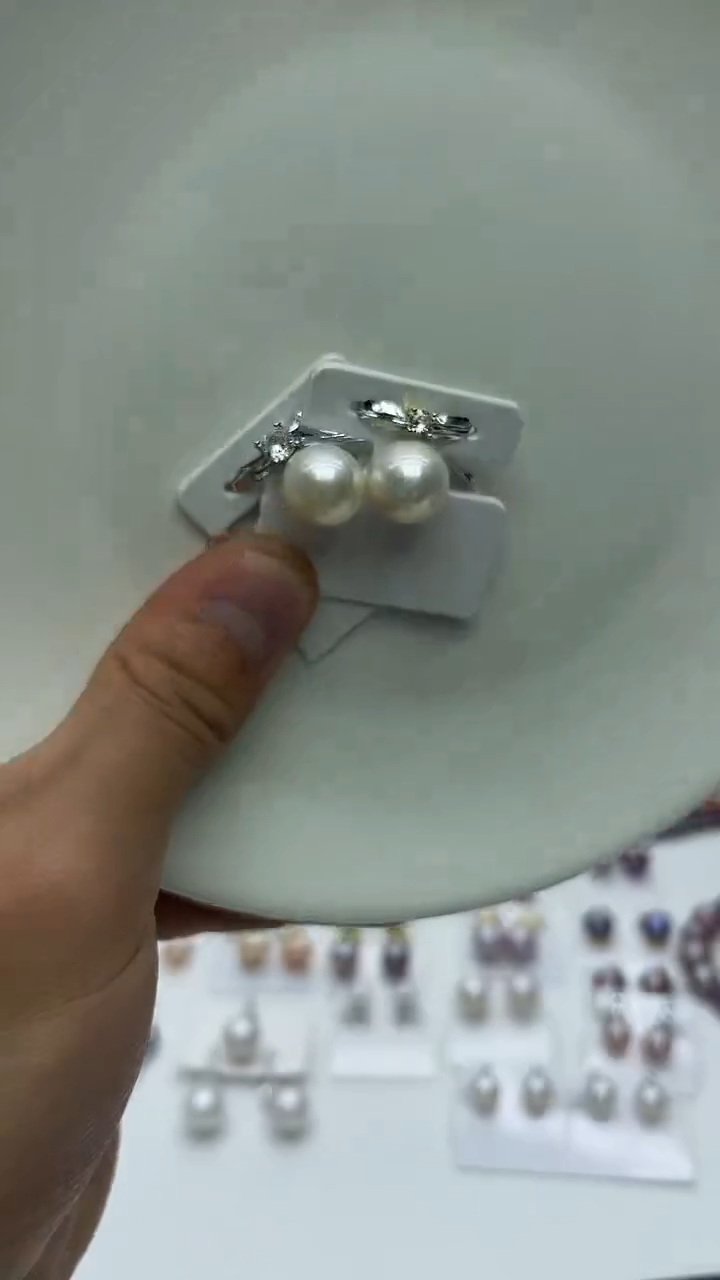 未镶嵌吊坠淡水珍珠白色系吊坠