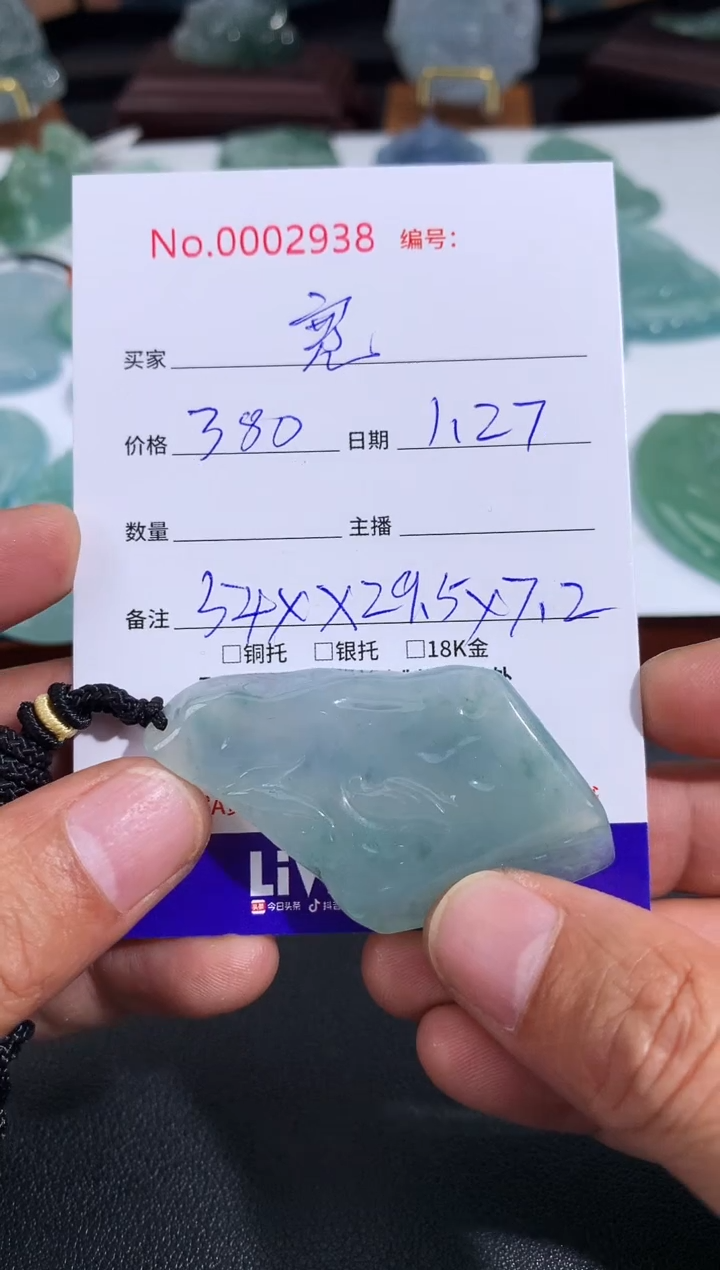 【闪购商品】翡翠颈饰未镶嵌 寬