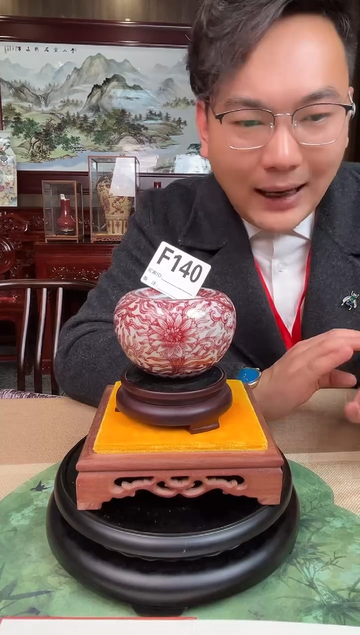 【闪购商品】摆件景德镇陶瓷纯手工F140