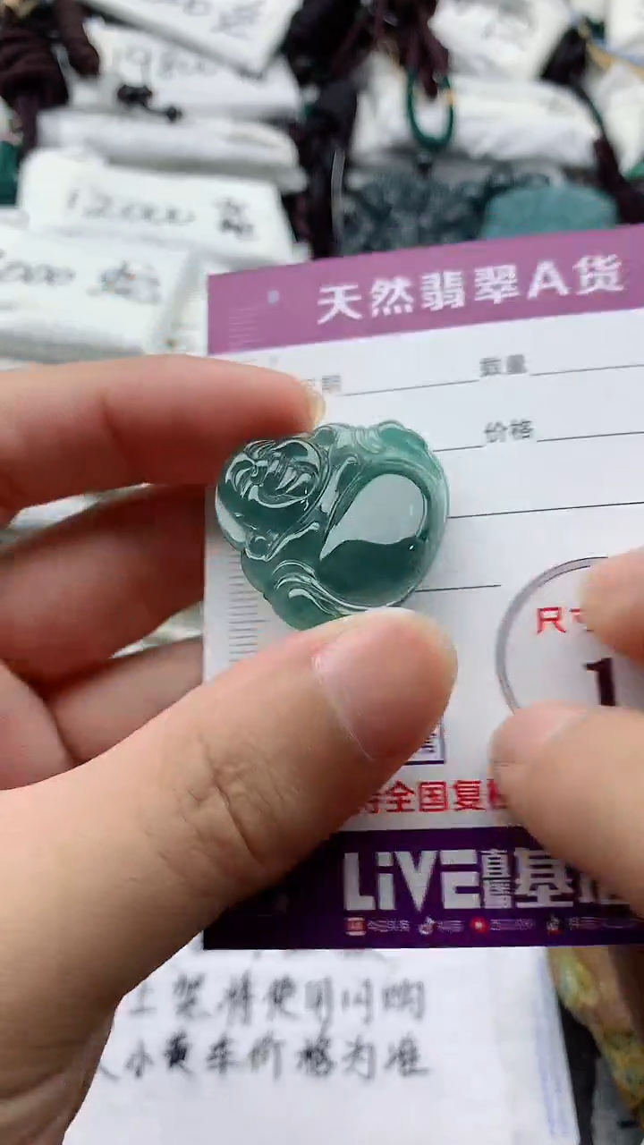 翡翠未镶嵌颈饰888