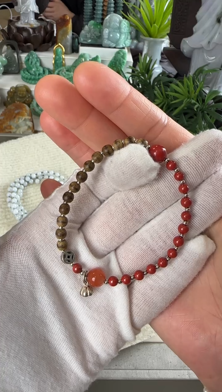 未镶嵌手串玛瑙/玉髓手串