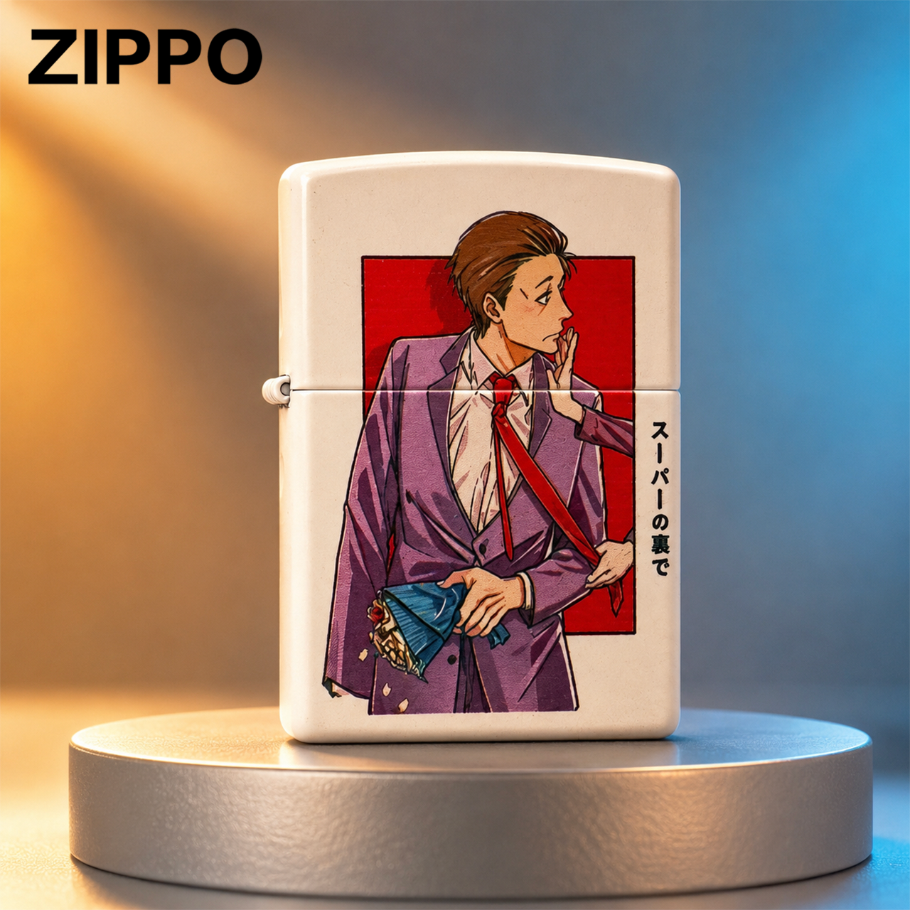 【618大促】Zippo打火机在超市后门吞云吐雾二人官方正品送男友实用