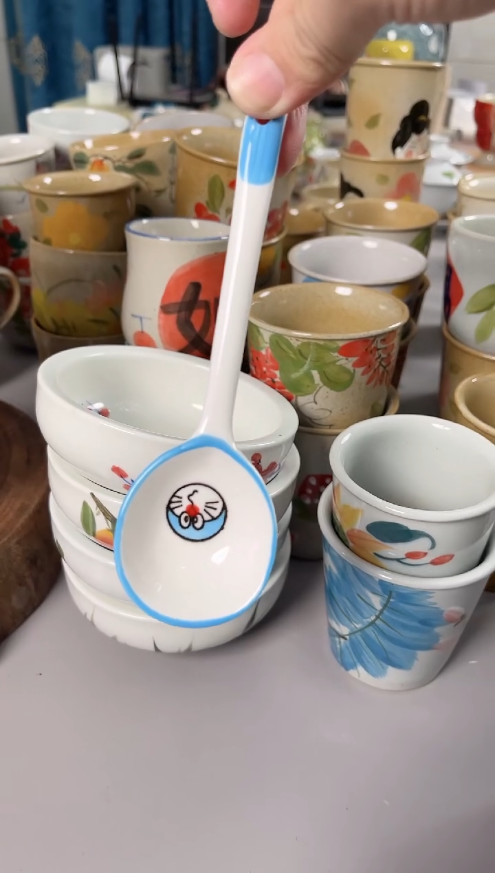 【闪购商品】瓷片景德镇手绘高温釉下彩