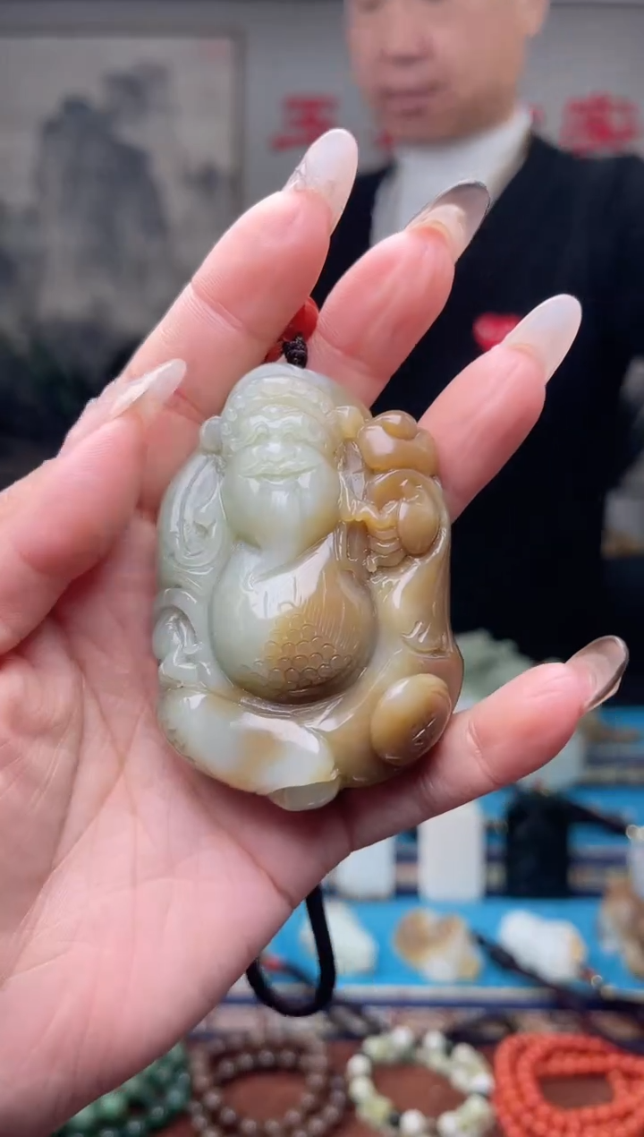 【闪购商品】和田玉挂件未镶嵌1