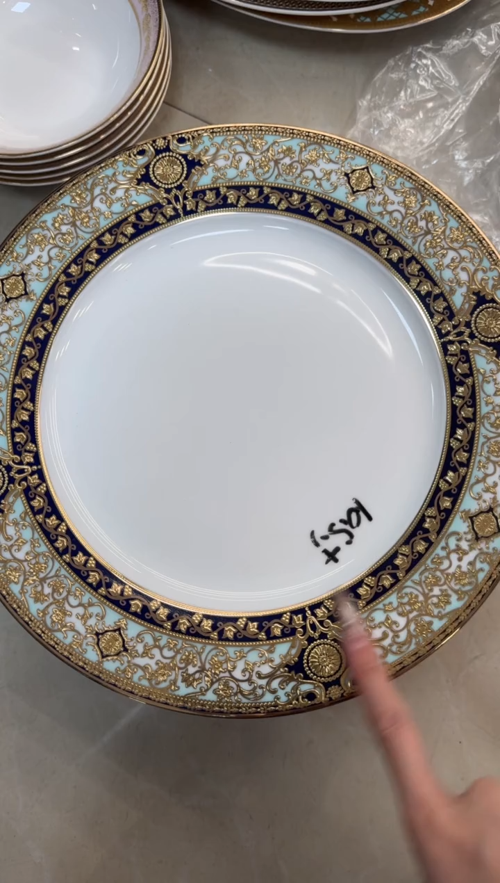 【闪购商品】瓷片10.5英寸平盘福利款 微瑕