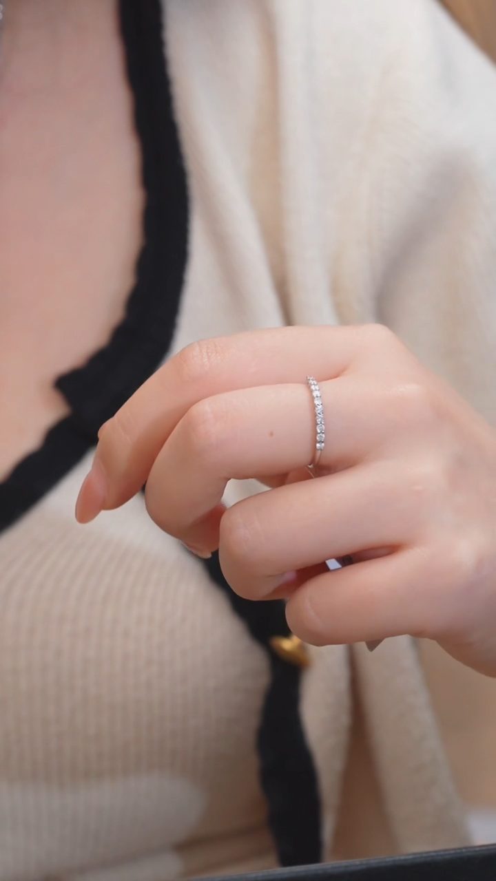 【闪购商品】钻石戒指18K金镶嵌（0.28ct）@@E1197