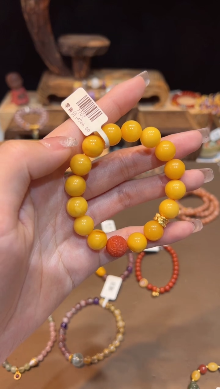 【闪购商品】琥珀手饰未镶嵌手饰@@7702