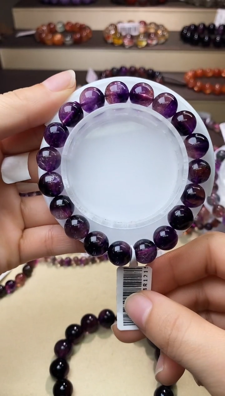 【闪购商品】水晶手链未镶嵌紫超七10m+