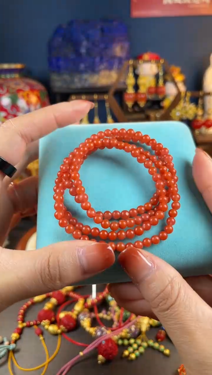 【闪购商品】南红玛瑙108未镶嵌108颗