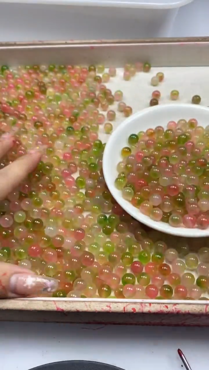 【闪购商品】玛瑙/玉髓颈饰未镶嵌w833水蜜桃盐源8mm*30颗